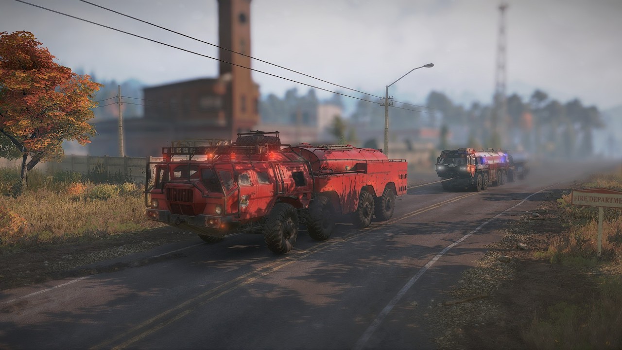 SnowRunner. Contrato Extinción de incendio en la estación en El Río Albany. Parte 3.