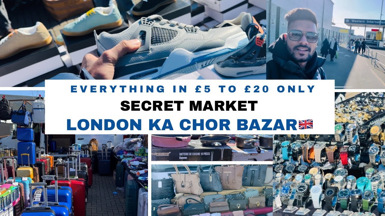 😳Secret Chor Bazaar🇬🇧💸,Cheapest Shopping Ever!🛍️ Deals You Won’t Believe! 😱#vlog #explorelondon