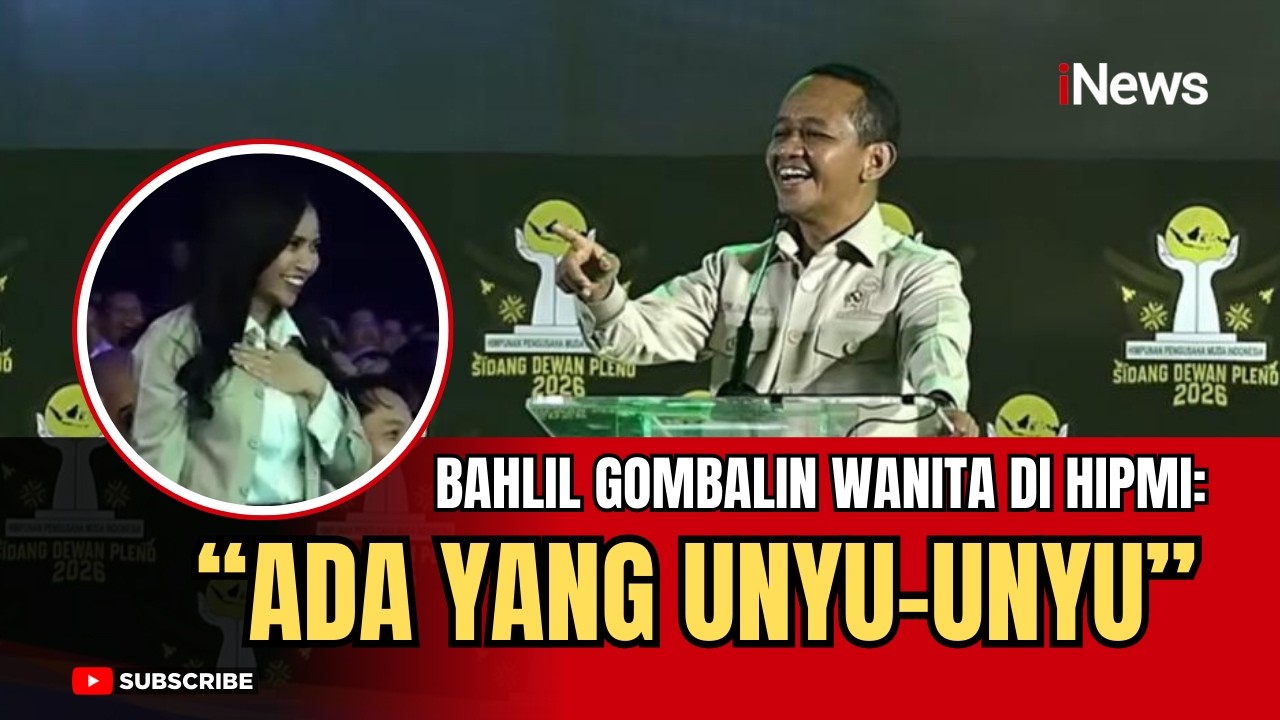 Bahlil Sapa Peserta Wanita di HIPMI: ‘Unyu-Unyu’ yang Bikin Heboh!