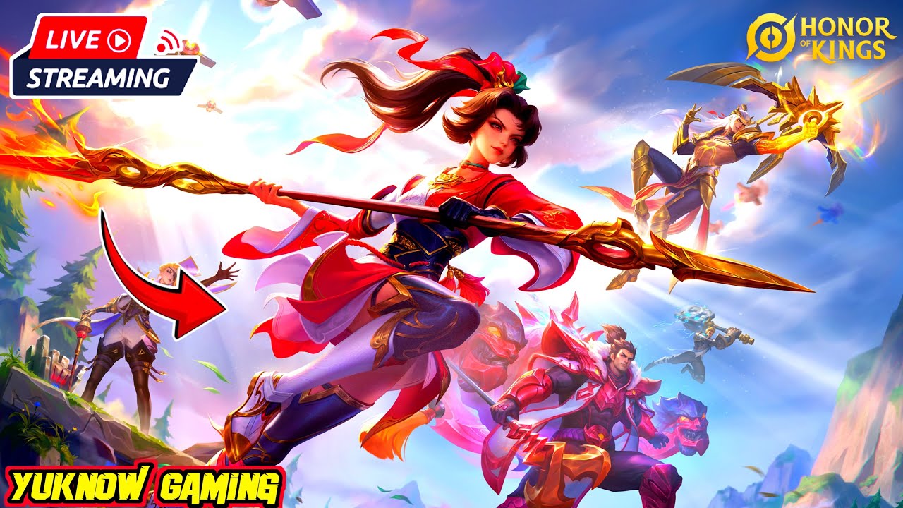HoK #1 || Streaming Honor Of Kings 4 The 1st Time #hoklivestream #livestreamofhok #hokindia #gaming