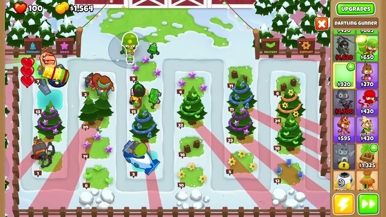 Just playing a Normal map in BTD6.
