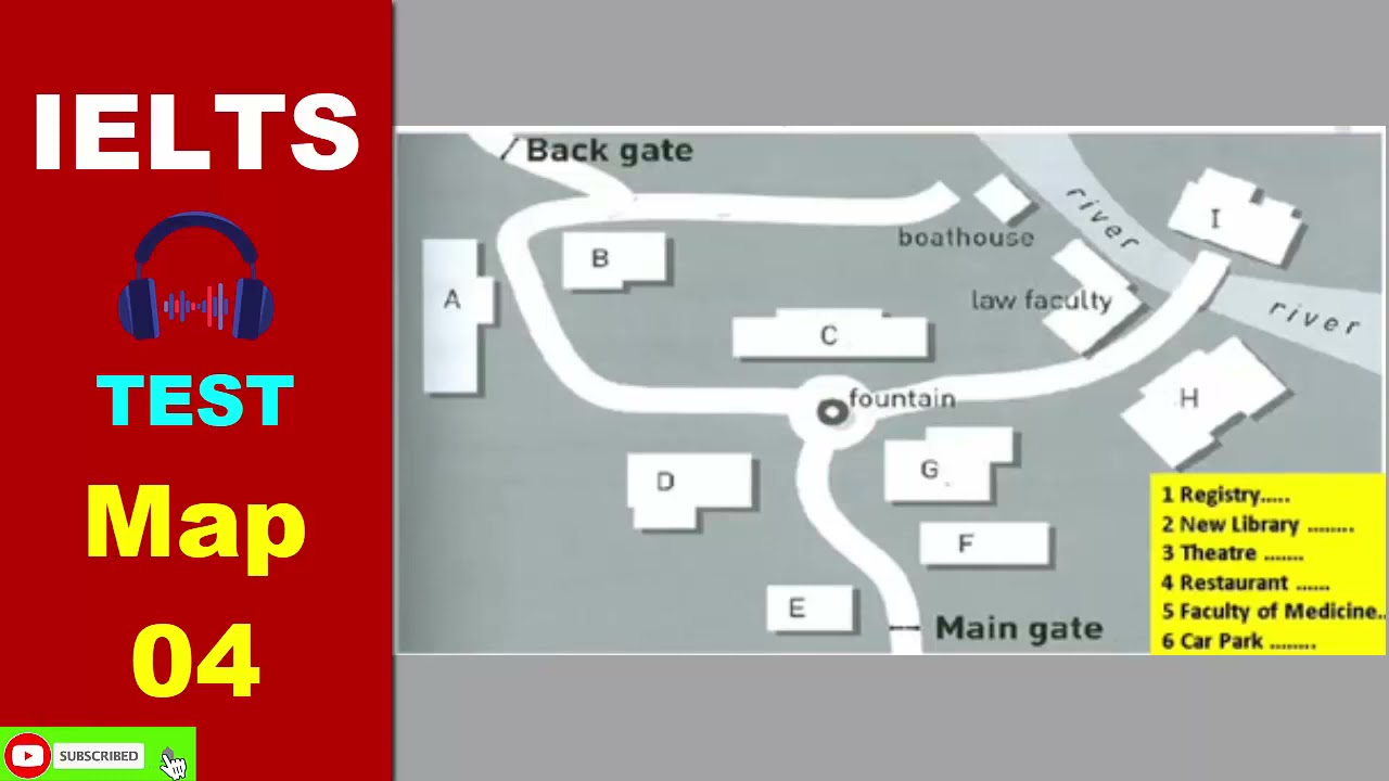 IELTS Listening Map 4: Answer with Diagram and Flowchart | IELTS New Listening Test