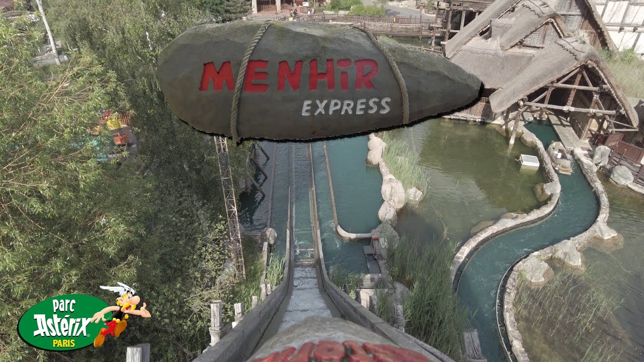 Menhir Express Full Experience 2024 4K POV Parc Astérix France
