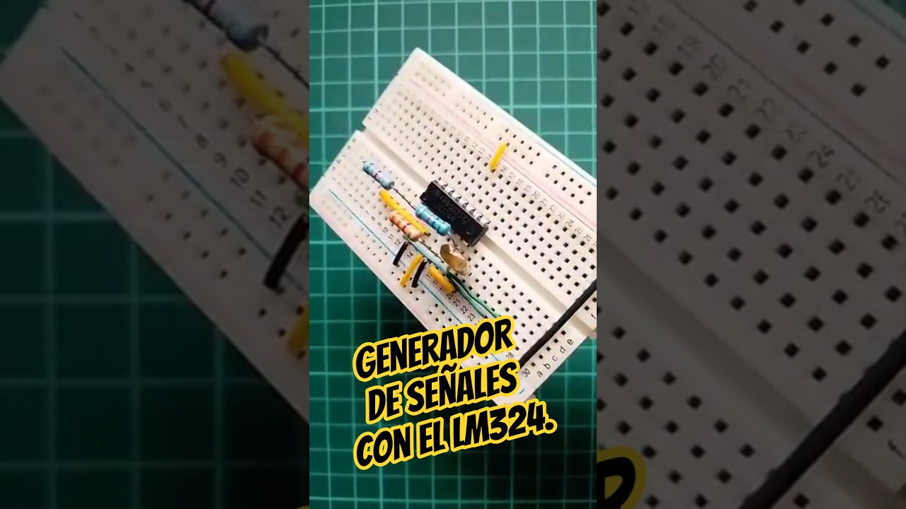 Generador de señales con el LM324. 