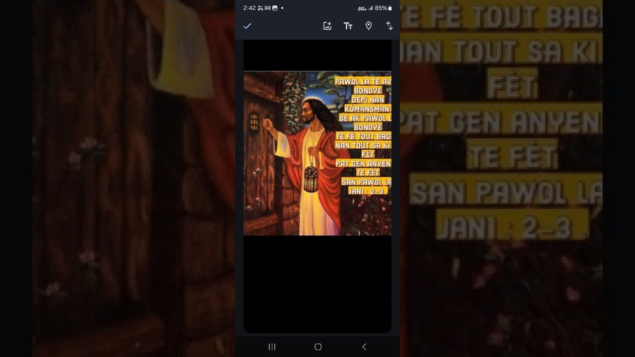 Senyè Jezu, tanpri montre nou kijan pou lapriyè