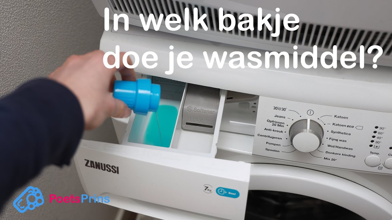 Verschillende soorten Wasmiddel en hoe je ze gebruikt