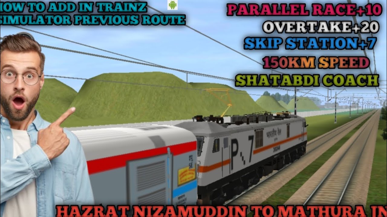 HAZRAT NIZAMUDDIN TO MATHURA JUNCTION WAP-7 AND SHATABDI COACH LIKE SUBSCRIBE SHARE COMMENT PASS: