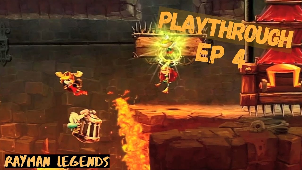 You KILLED me and I RESENT it! | Rayman Legends || Playthrough ep 4
