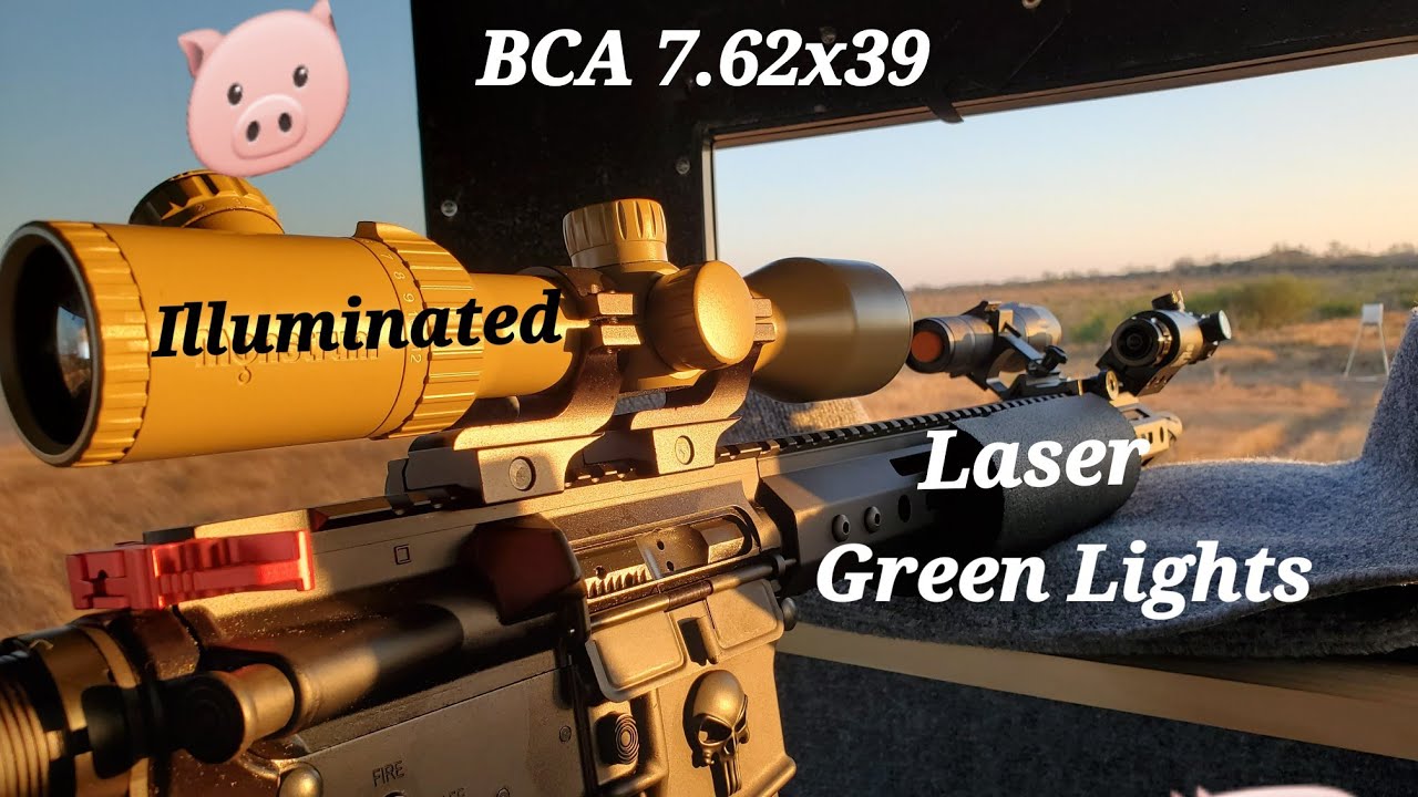 Первая охота на кабана 🐖 с лазером и фонарями 🔦 7,62x39 BCA AR