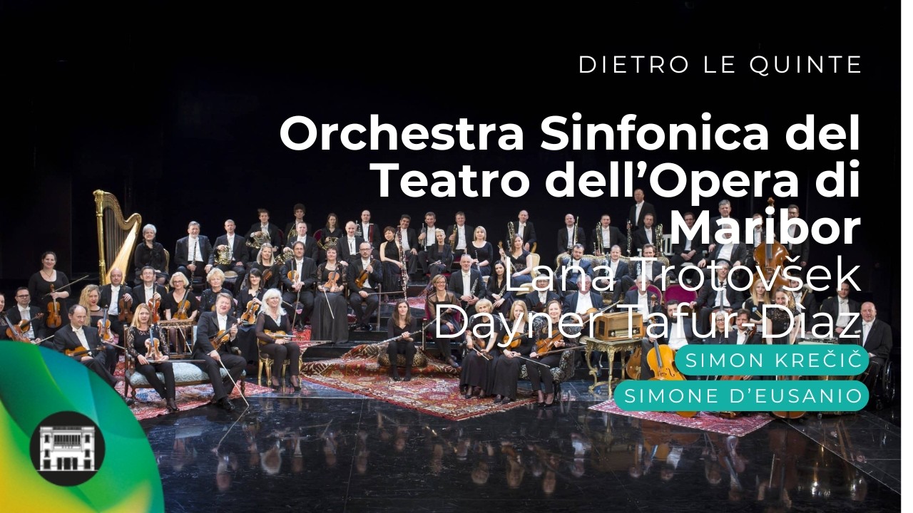 Orchestra Sinfonica SNG Maribor – Lana Trotovšek, violino. Dayner Tafur-Dìaz, direttore