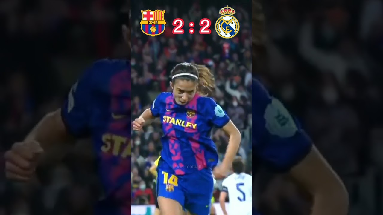 Barcelona vs Real Madrid | UEFA WOMEN'S CHAMPIONS LEAGUE