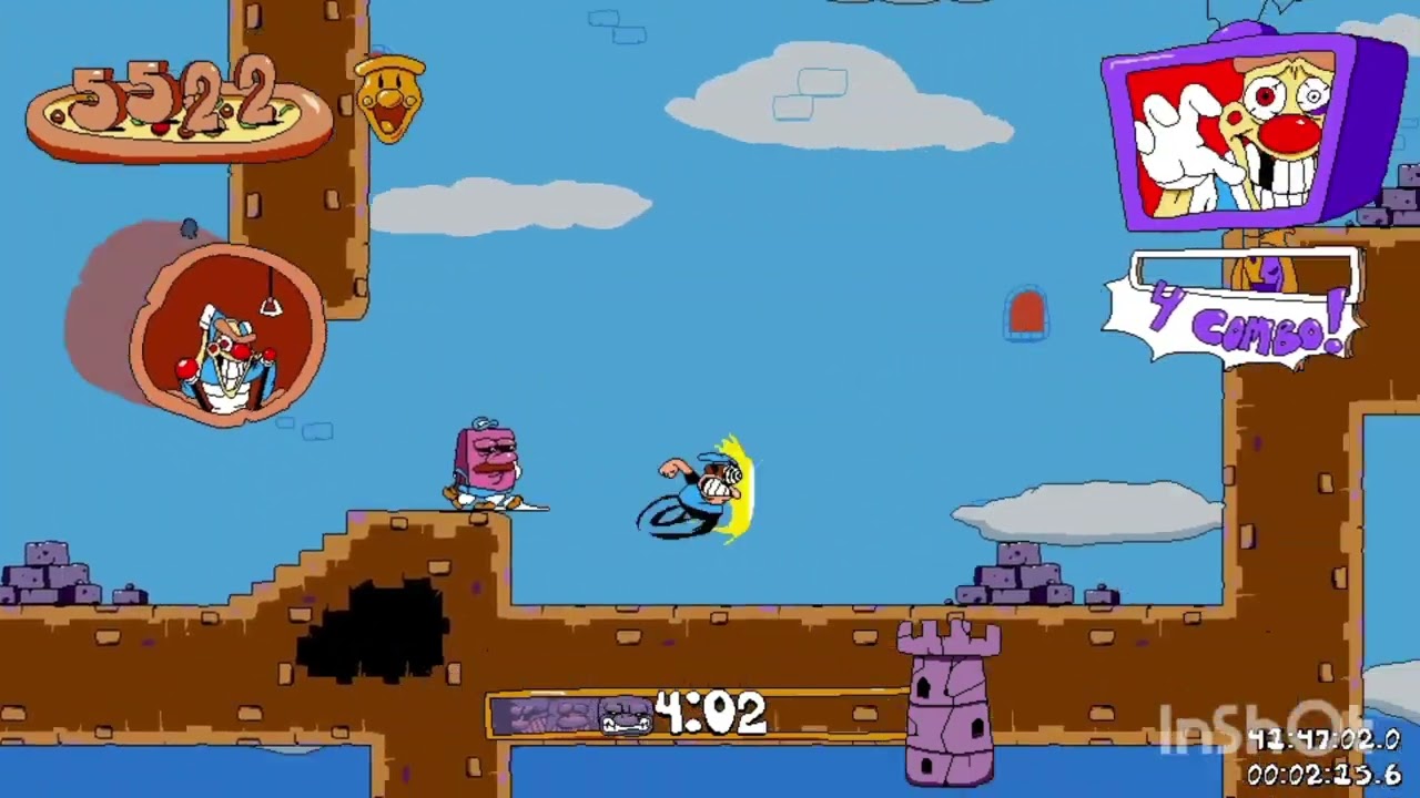 Pizza tower TCTOP lap 3 with creation of hatred 