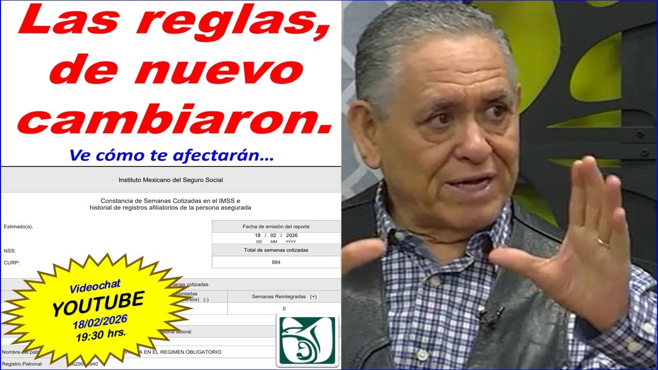 Las reglas... de nuevo cambiaron.   Ve cómo te afectarán