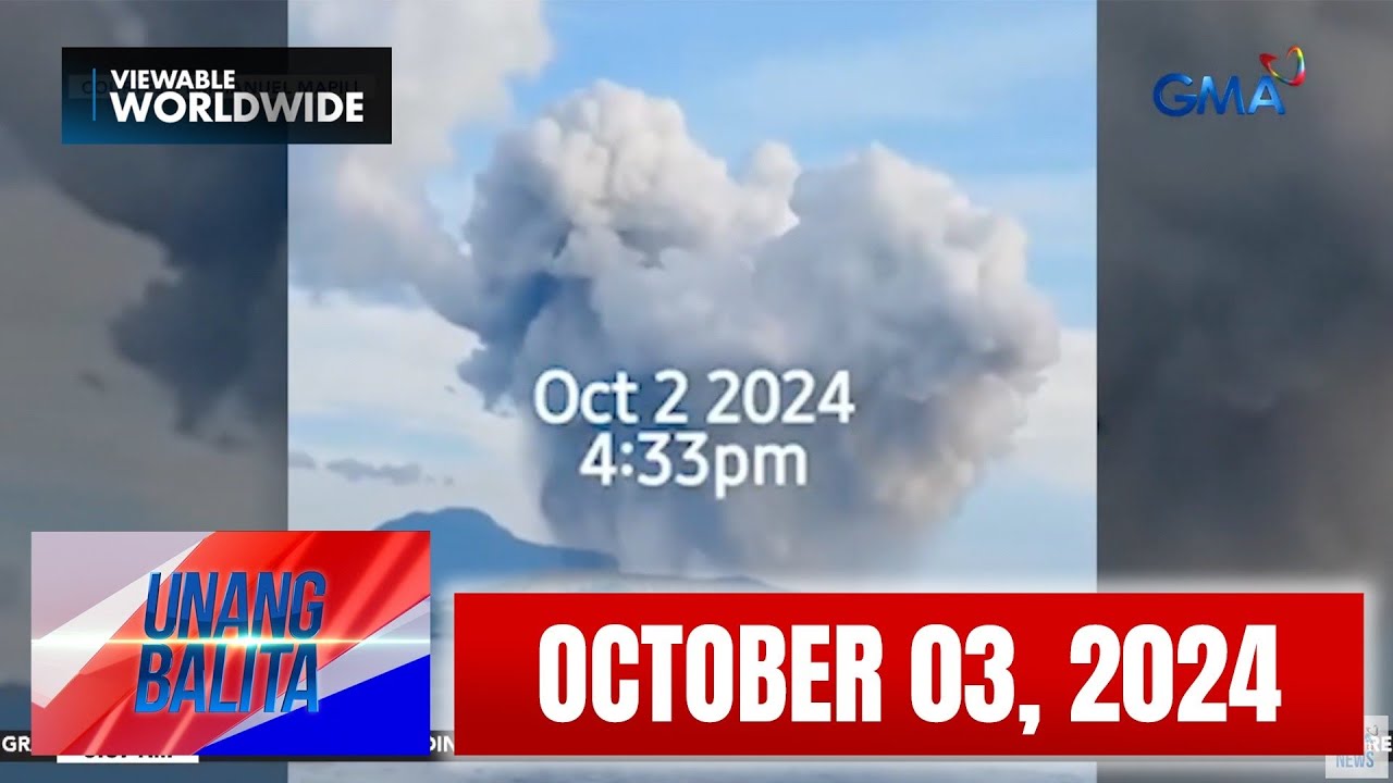 Unang Balita sa Unang Hirit: OCTOBER 3, 2024 [HD]