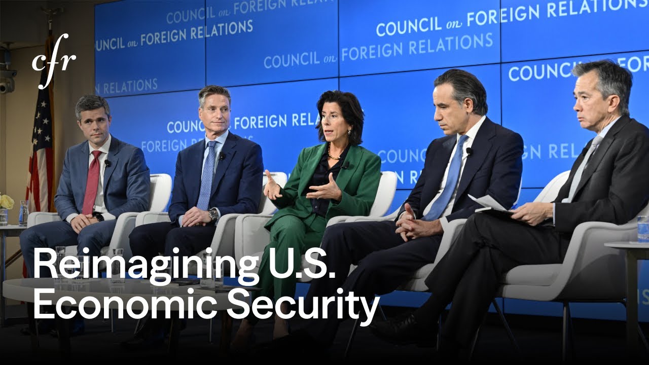 CFR Task Force Report: U.S. Economic Security&mdash;Winning the Race for Tomorrow's Technologies