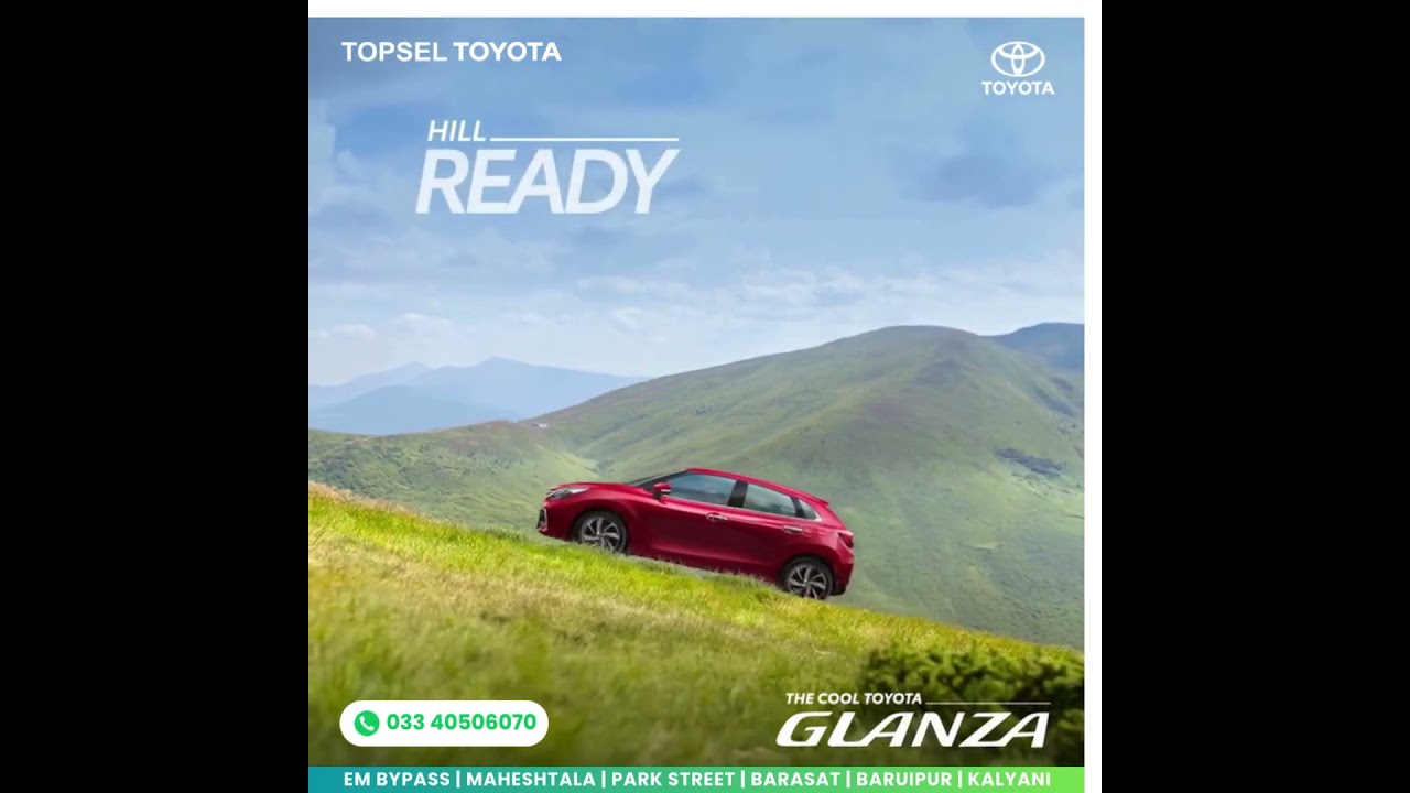 Glanza - Hill Hold Assist | Topsel Toyota  #topseltoyota #glanza #hillholdassist #hatchback