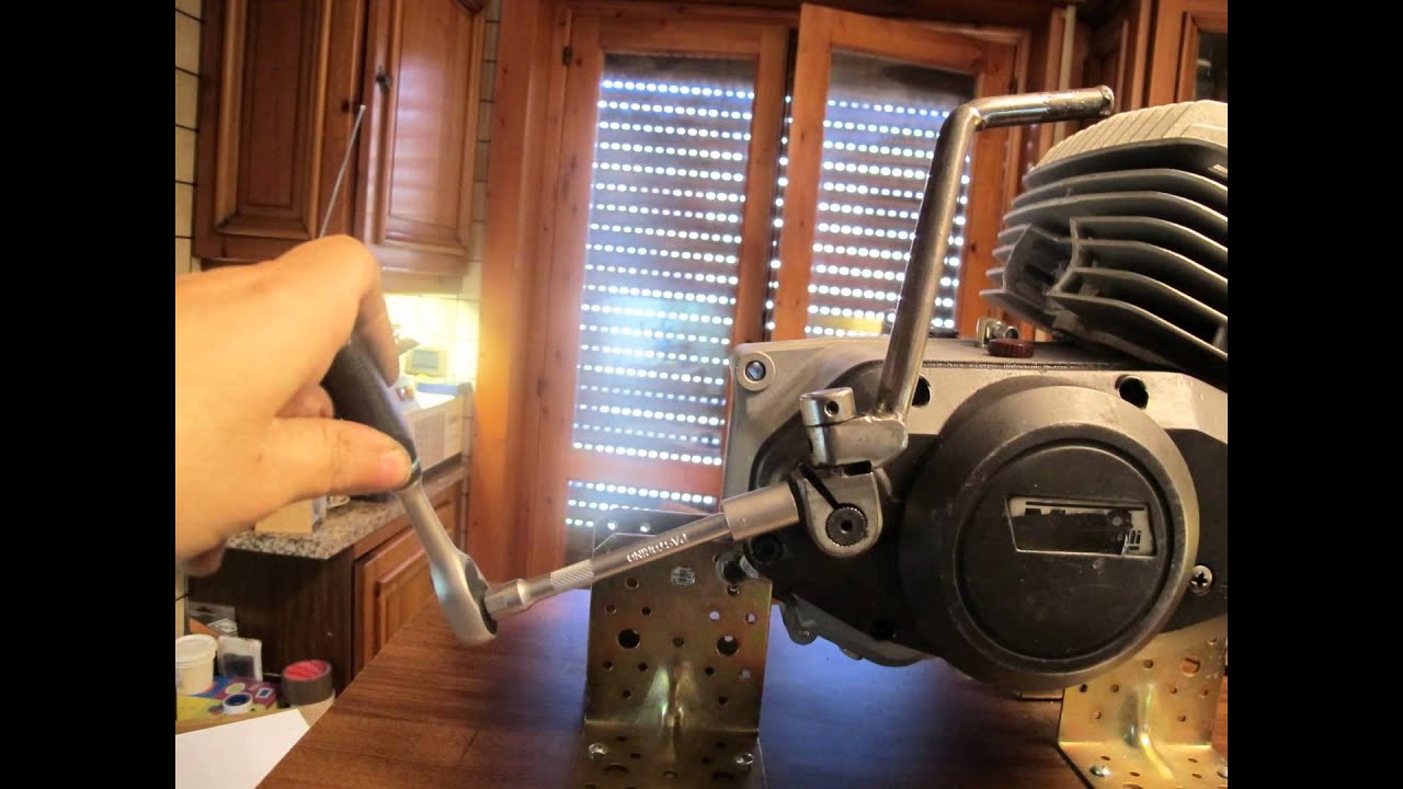 REVISIONE MOTORE MINARELLI P6 parte 6 (accensione carburatore etc)