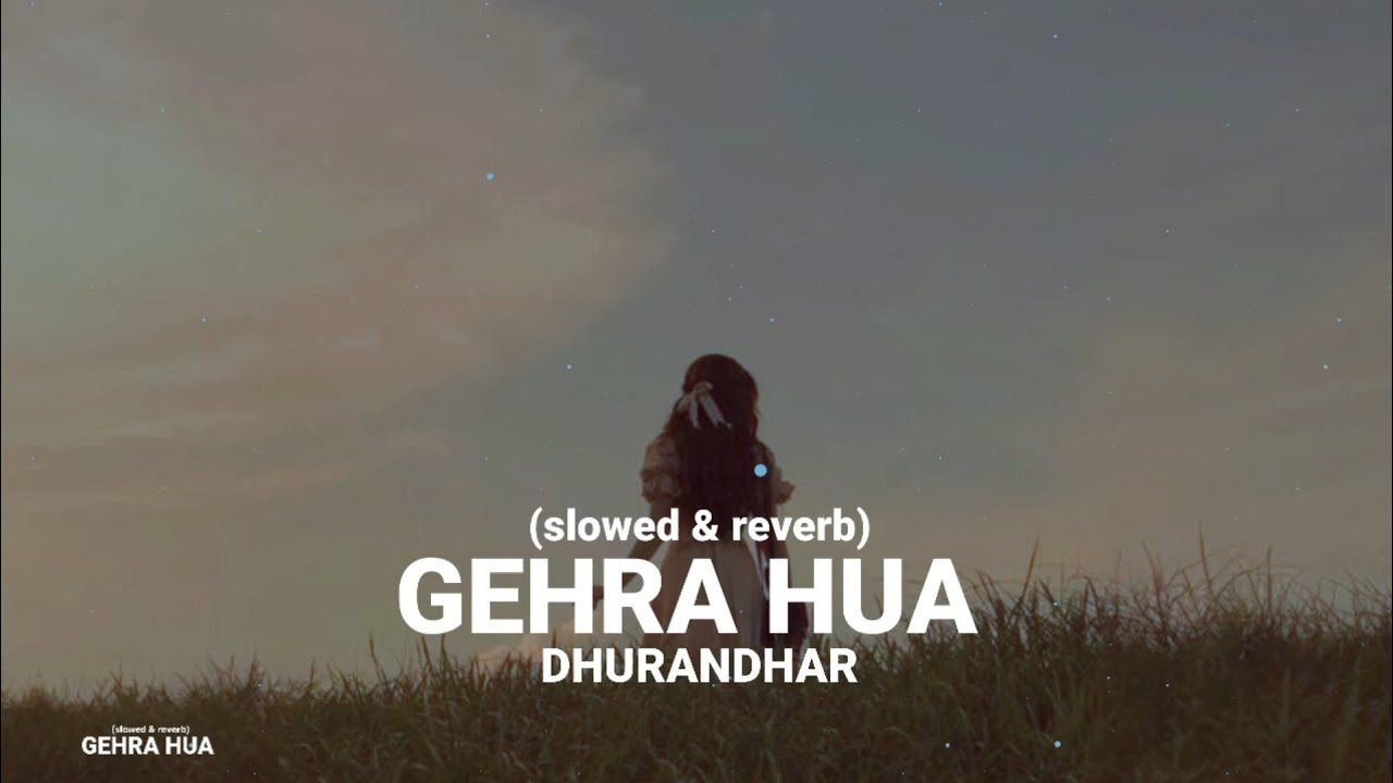Gehra hua dhurandhar( slowed and reverb)🎙️  try with your own voice #dhurandhar #lyrics
