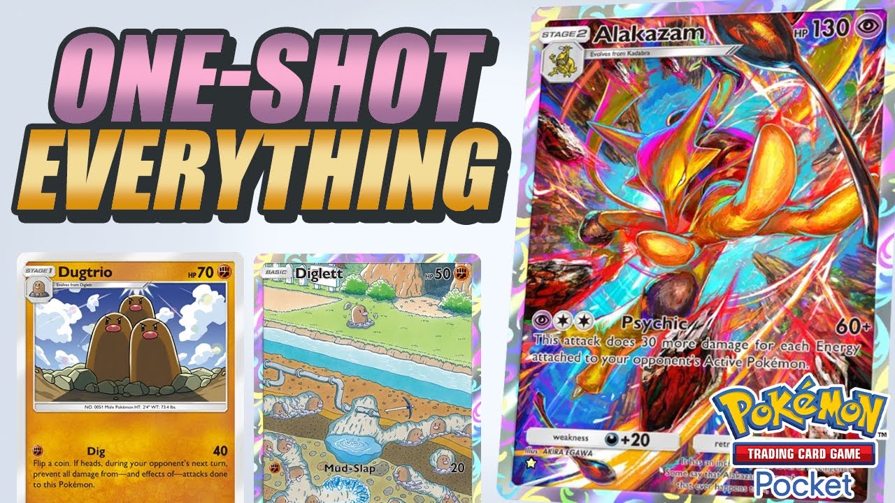 This ALAKAZAM Deck will One Shot Everything - Pokemon TCG Pocket