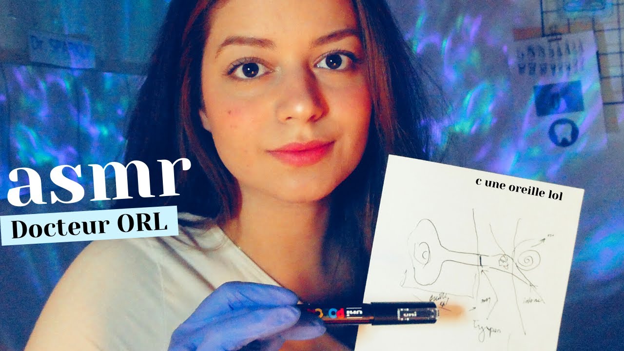 ASMR : Examen médical ORL, test auditif et c'est ultra relaxant ! (docteur part. 2) 🩺