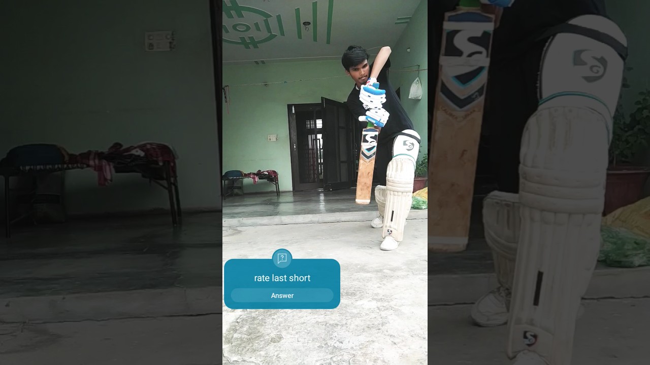 how to practice cricket at home 🏡