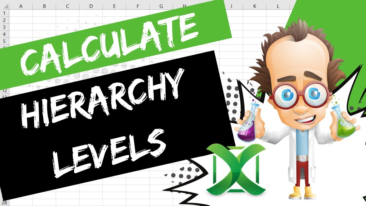 Excel - How to  Calculate Hierarchy Levels with Recursion |  Power Query 22