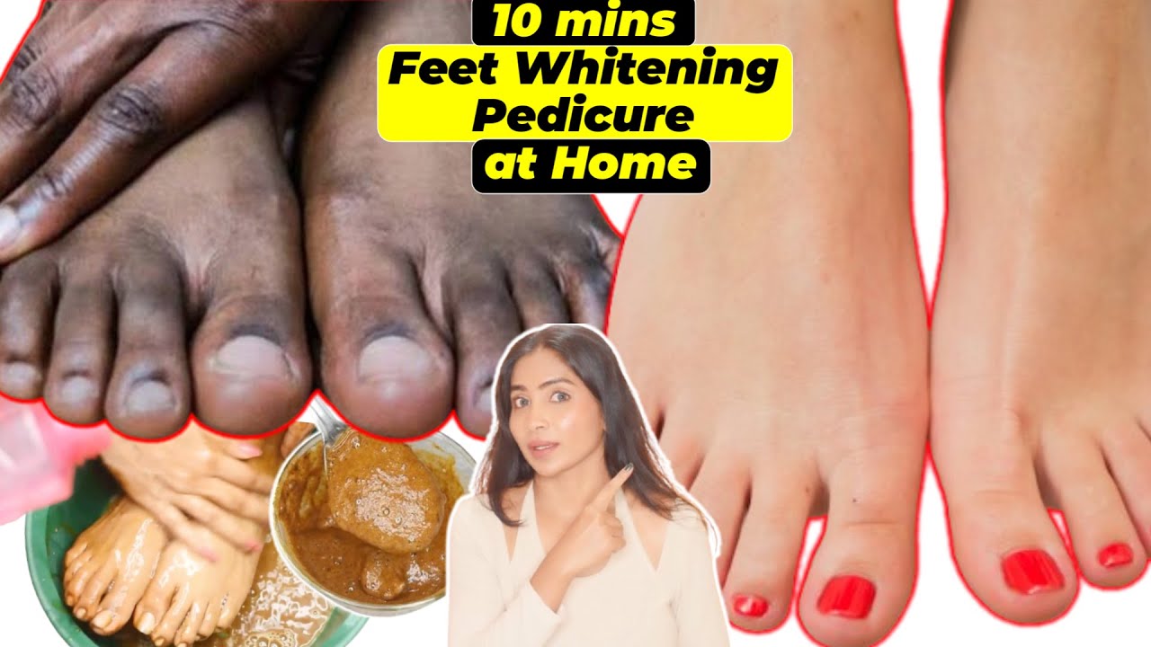 गज़ब का Feet Whitening Pedicure-Remove Darkness Dark Spots Pigmentations in 1 USE- Bright Smooth Feet