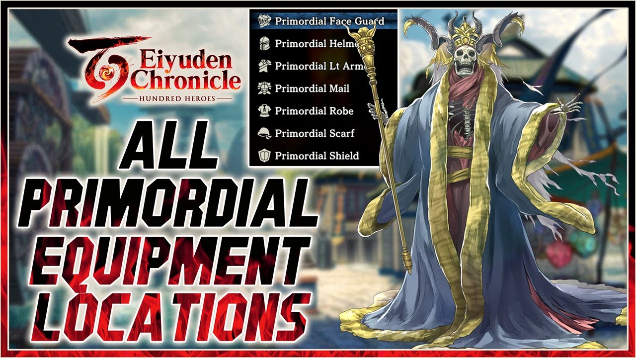 All Primordial Equipment Locations [BEST ARMORS IN THE GAME]