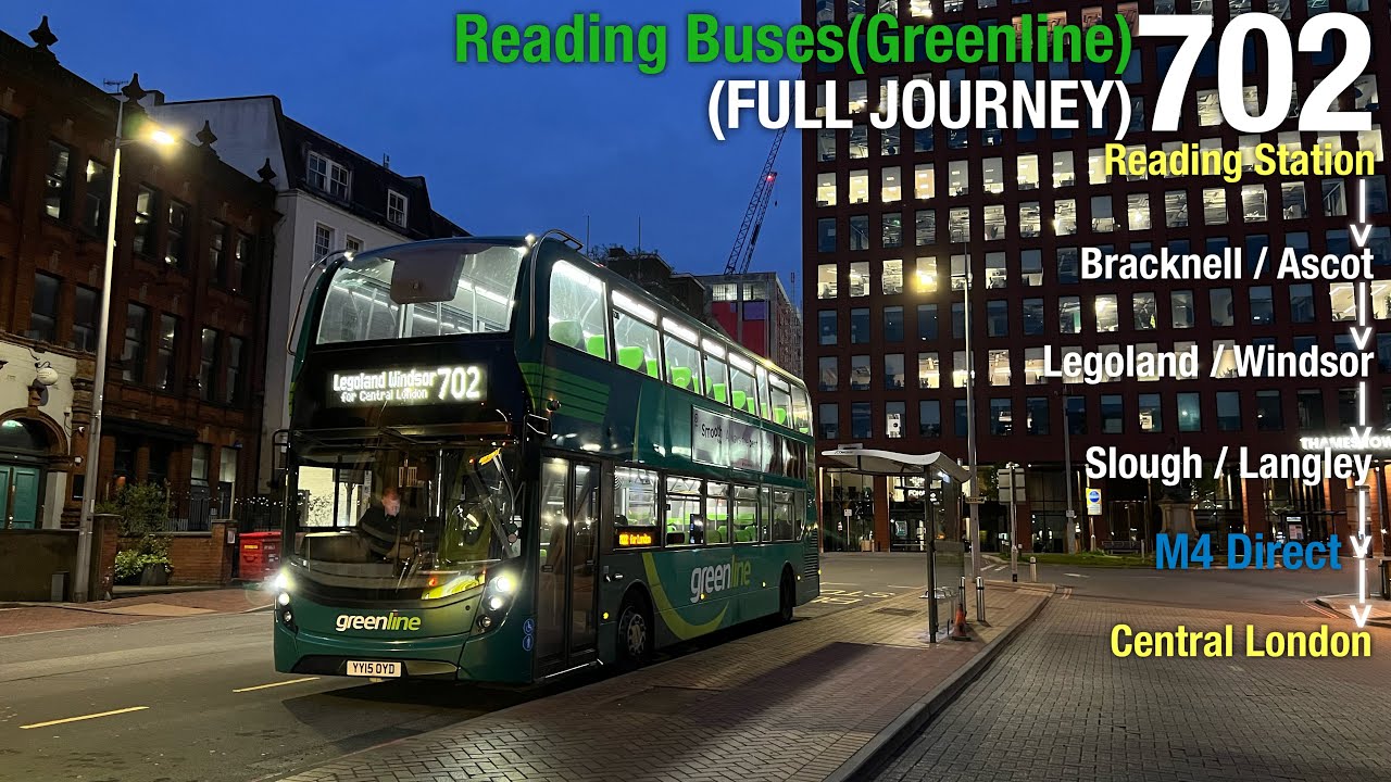 [M4 Traffic Jam][Full Journey)Reading Buses 702(To Victoria)
