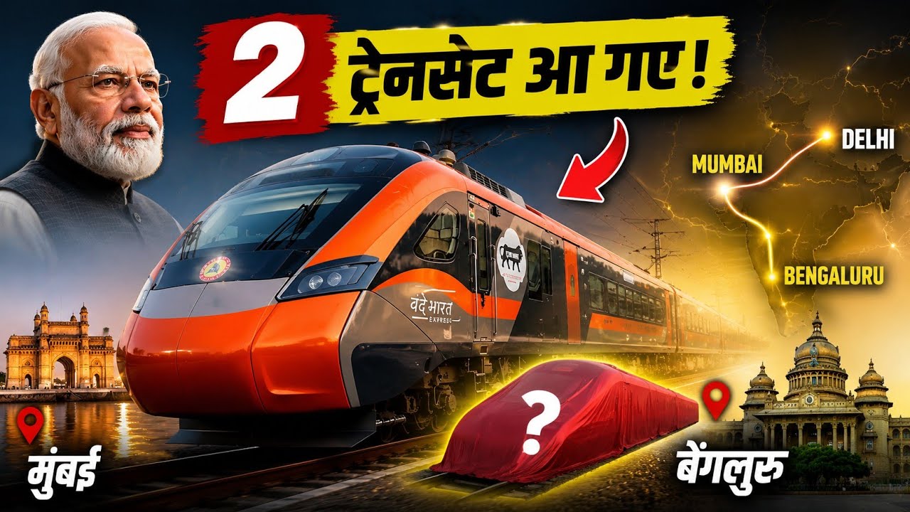 2nd Vande Bharat Sleeper Ready! 🚄 Bengaluru&ndash;Mumbai Soon? | Mumbai&ndash;Delhi Top Priority 