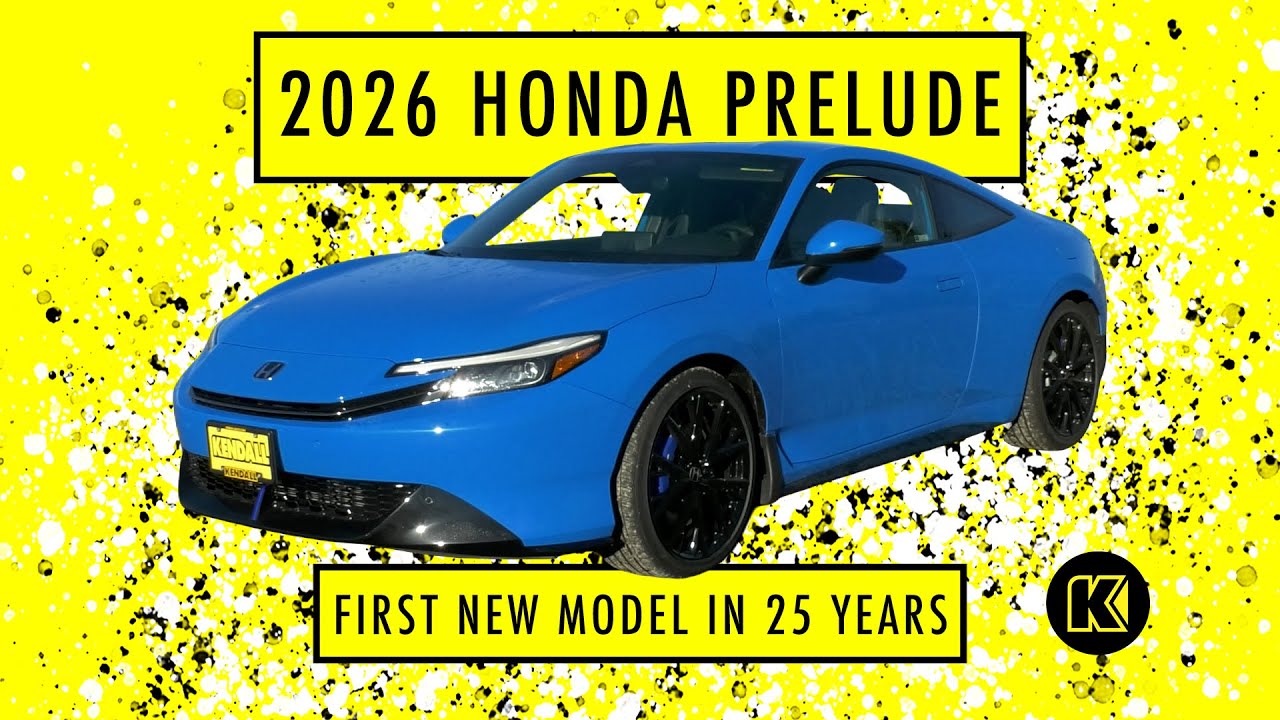 Honda Prelude 2026: подробный обзор | Обход автомобиля