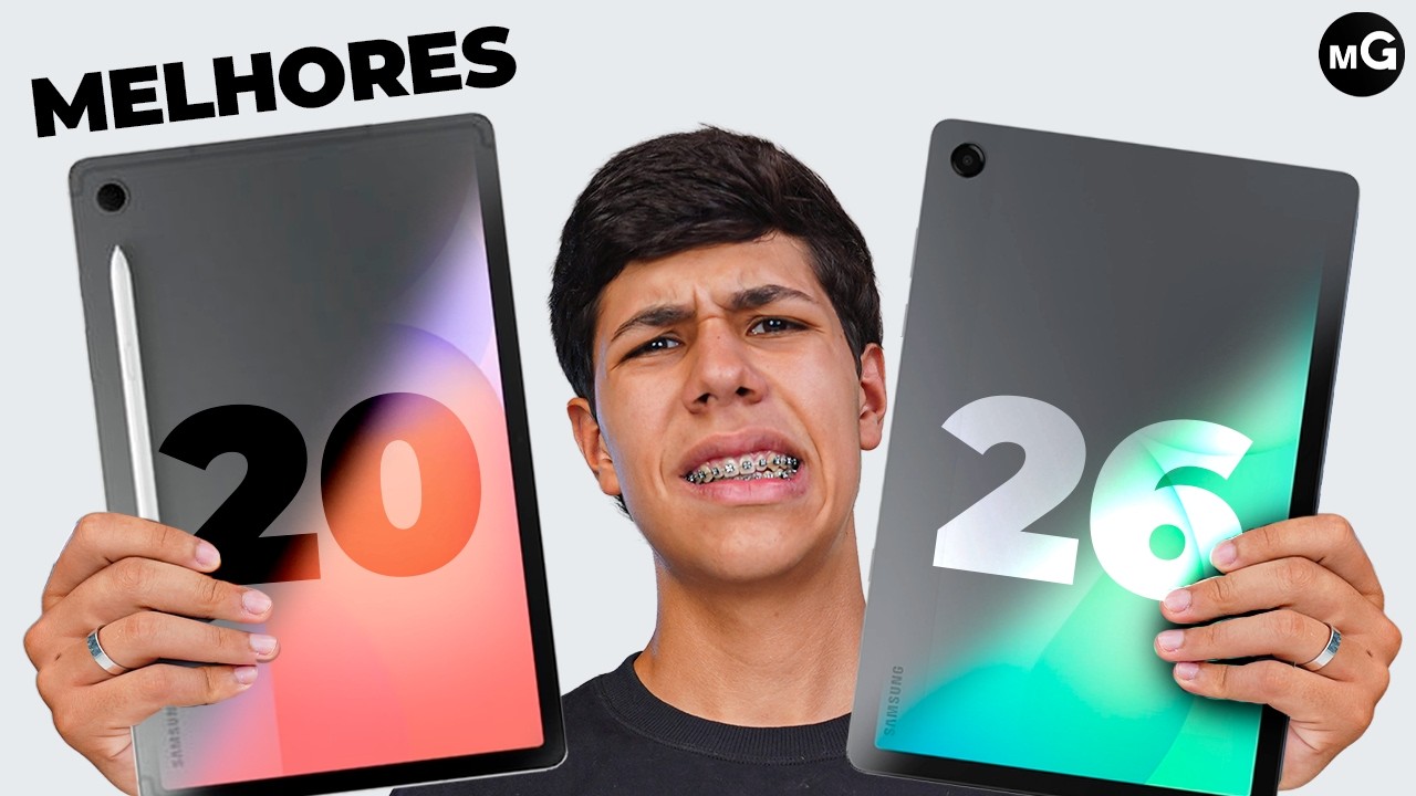 Mudou! Os MELHORES Tablet para COMPRAR em 2026! Bom e Barato