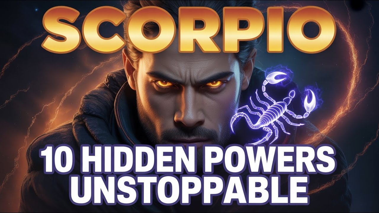 ♏ Scorpio Secrets: 10 Hidden Powers That Make You Unstoppable | Zodiac Awakening