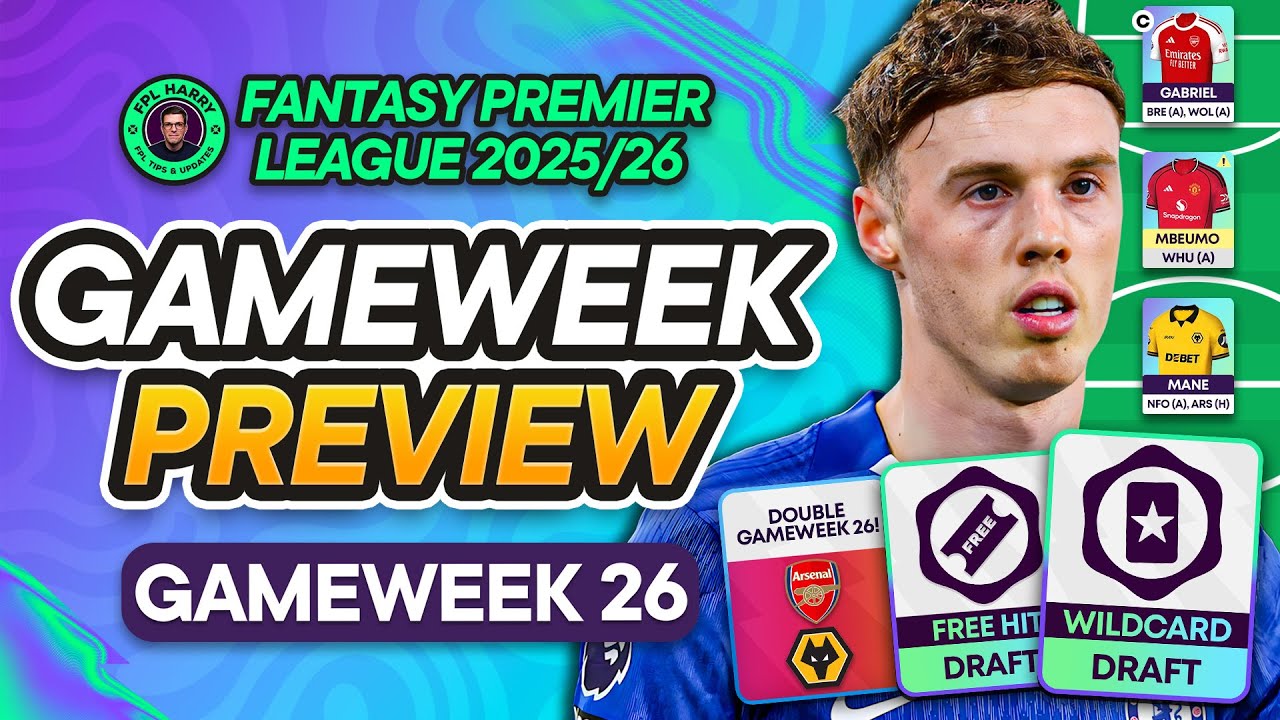 FPL GW26 GAMEWEEK PREVIEW ♻️ Arsenal & Wolves Discussion  💭 | Fantasy Premier League Tips 2025/26