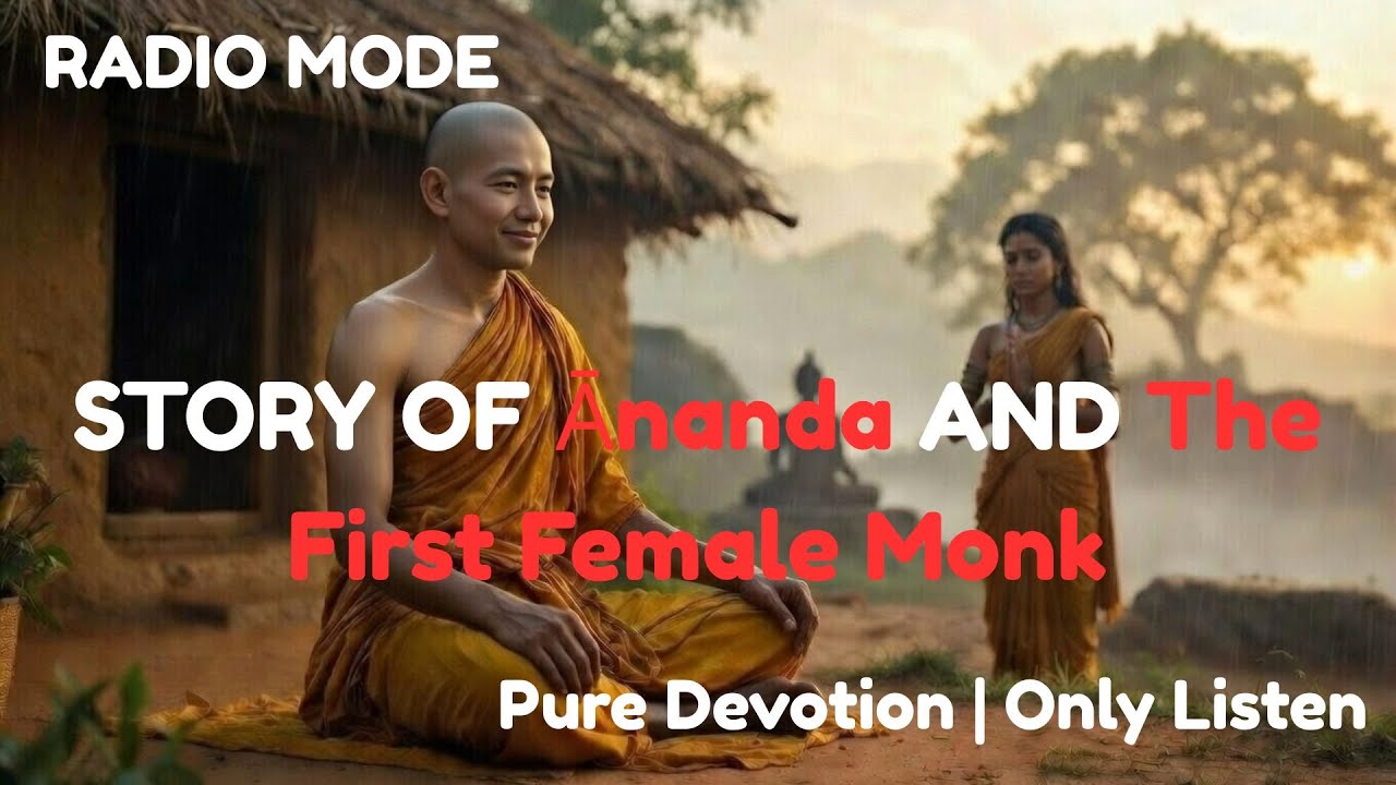 Ānanda - How the Dhamma Transformed Desire into Devition | Story of First Female Buddhist Monk