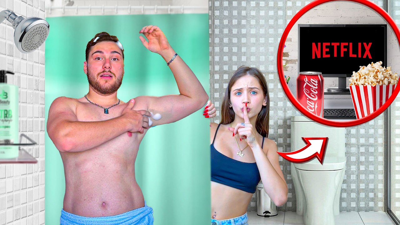 FIZ UM QUARTO SECRETO NA CASA DO MEU NAMORADO SEM ELE SABER! 🤫