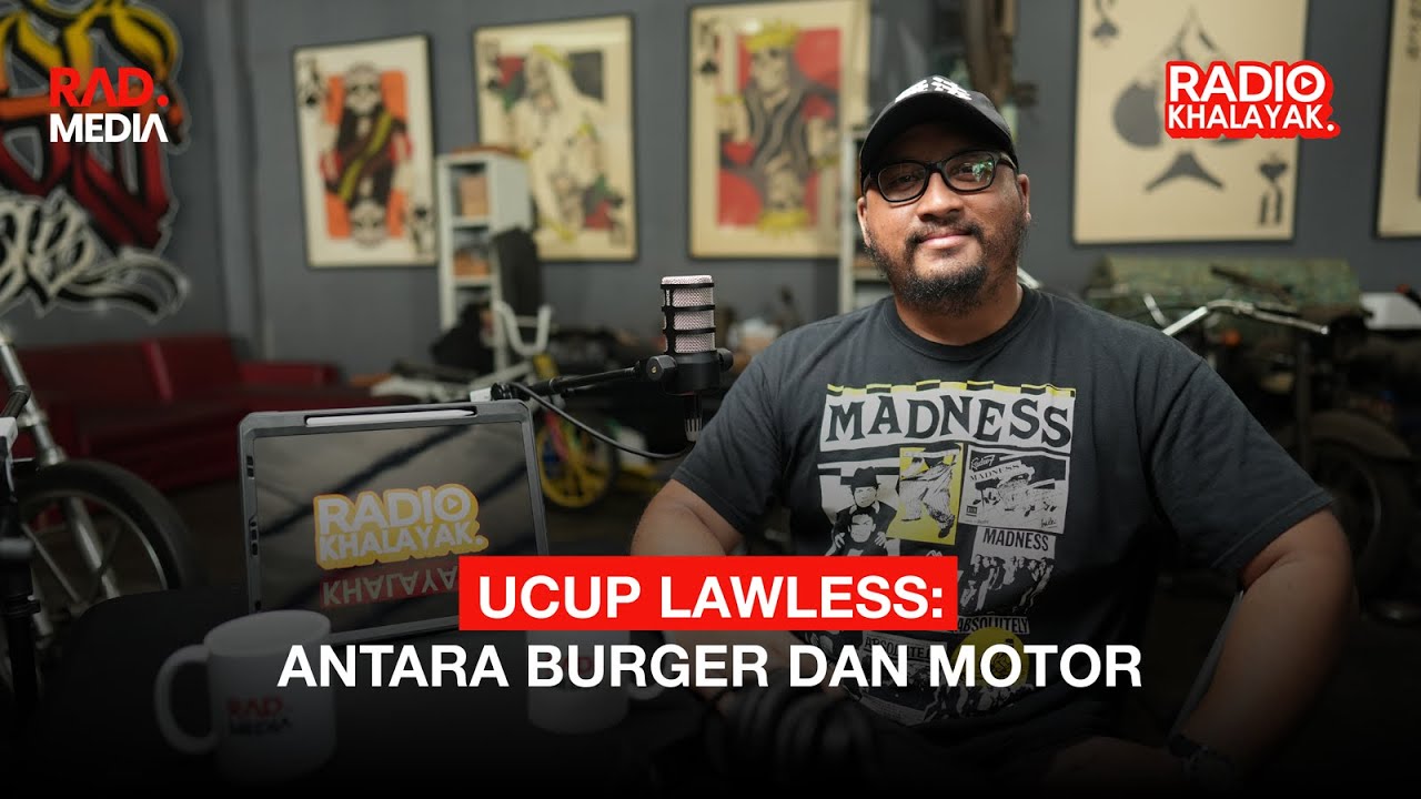 RAD.IO #4 — Ucup Lawless: Musik Keras, Motor Custom, Burger & Filosofi Hidup Rebel ala Ucup Lawless