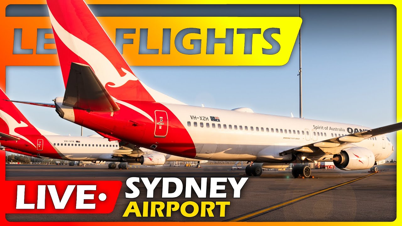 🔴 LIVE SYDNEY AIRPORT ACTION! - Plane Spotting! 🔴