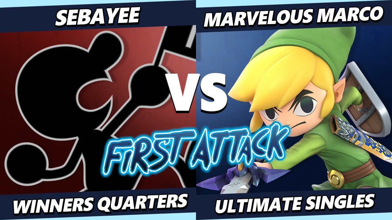 First Attack 2025 - sebayee (Game & Watch) Vs. Marvelous_Marco (Toon Link) Smash Ultimate - SSBU