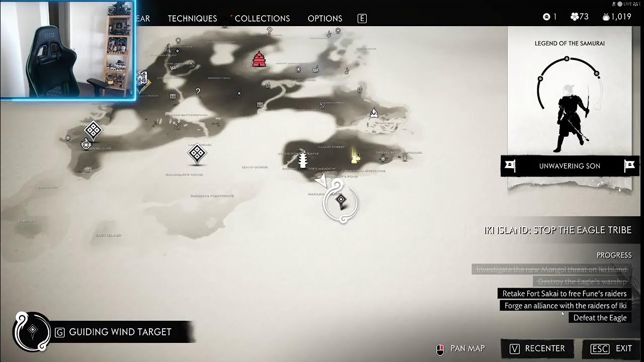 Act 2 Ghost of Tsushima - Backseat gaming encouraged