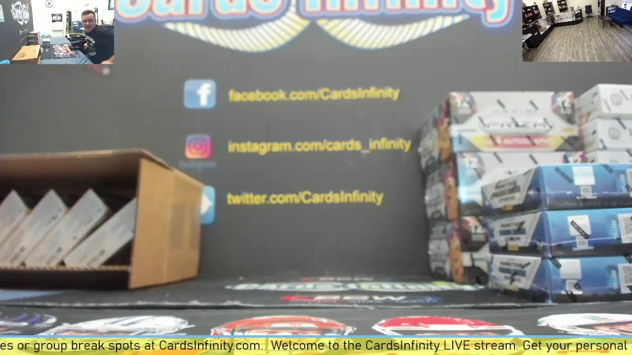 CardsInfinity.com LIVE Box Breaks