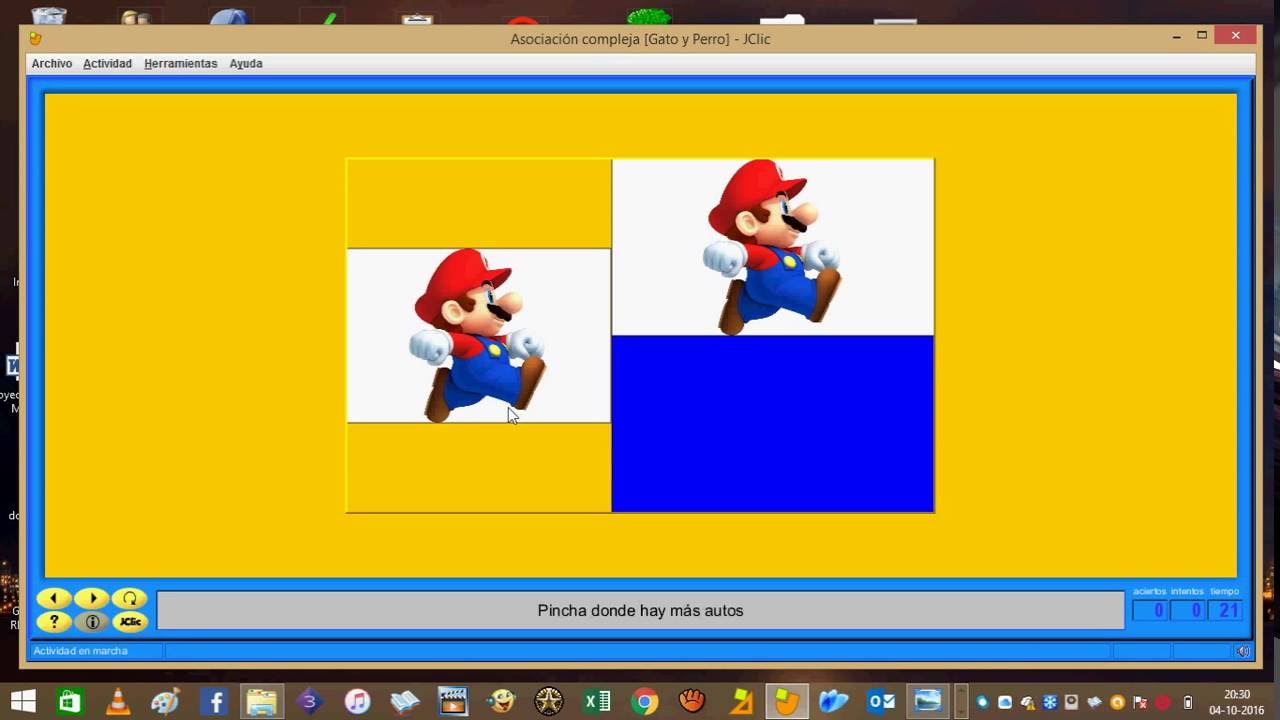 Explicaci&oacute;n b&aacute;sica de Funciones del Jclic
