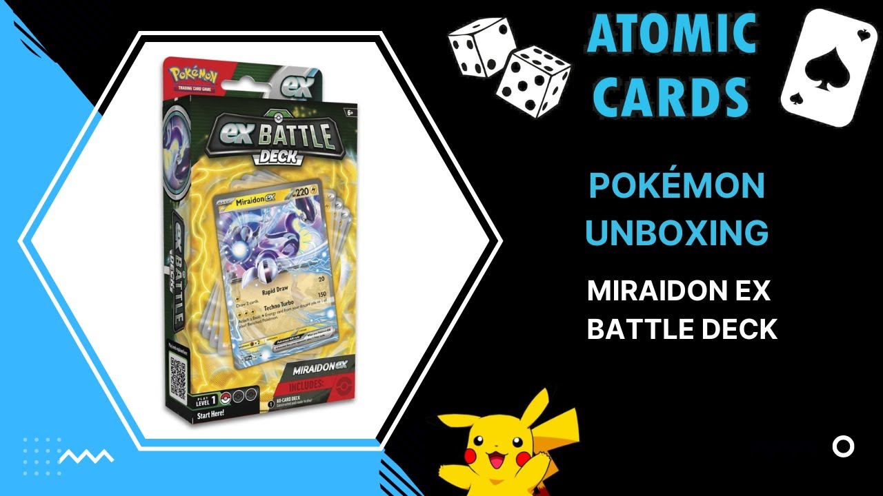 Pokémon Unboxing - Miraidon ex Battle Deck