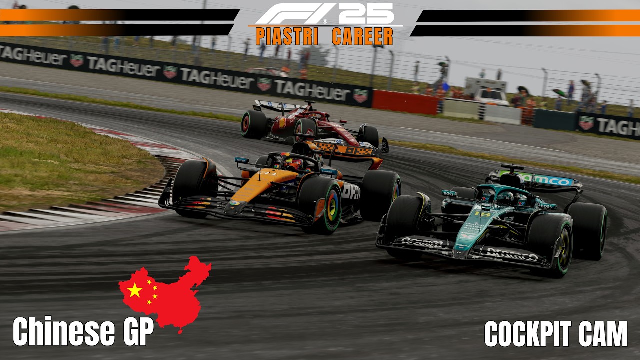 F1 25 Ultra Realistic Career – Oscar Piastri | Chinese GP 100% Race
