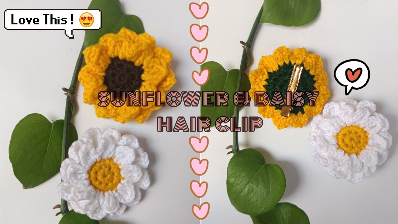Step by step easy Daisy and Sunflower 2- layer petals you'll Enjoy