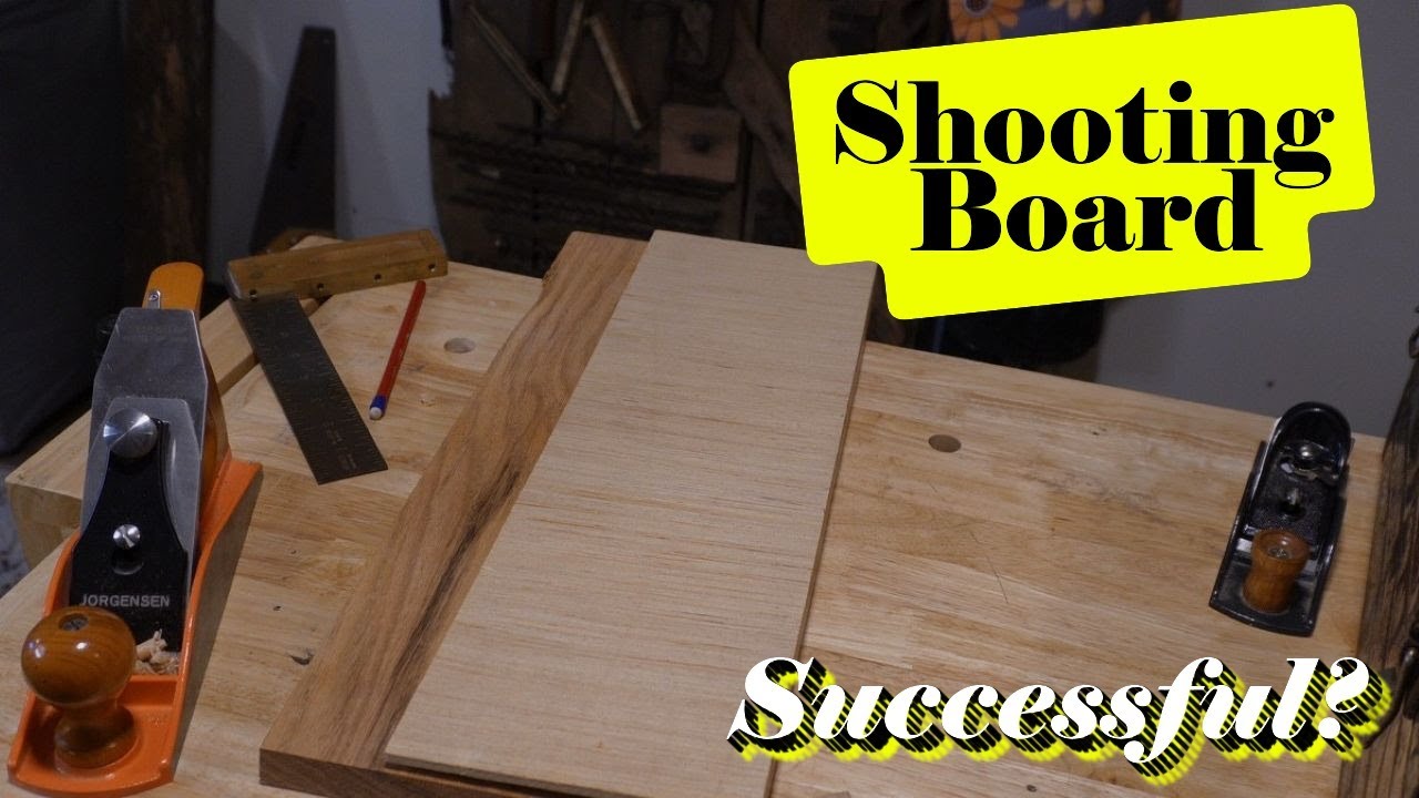 Building a Shooting Board With Only Hand Tools