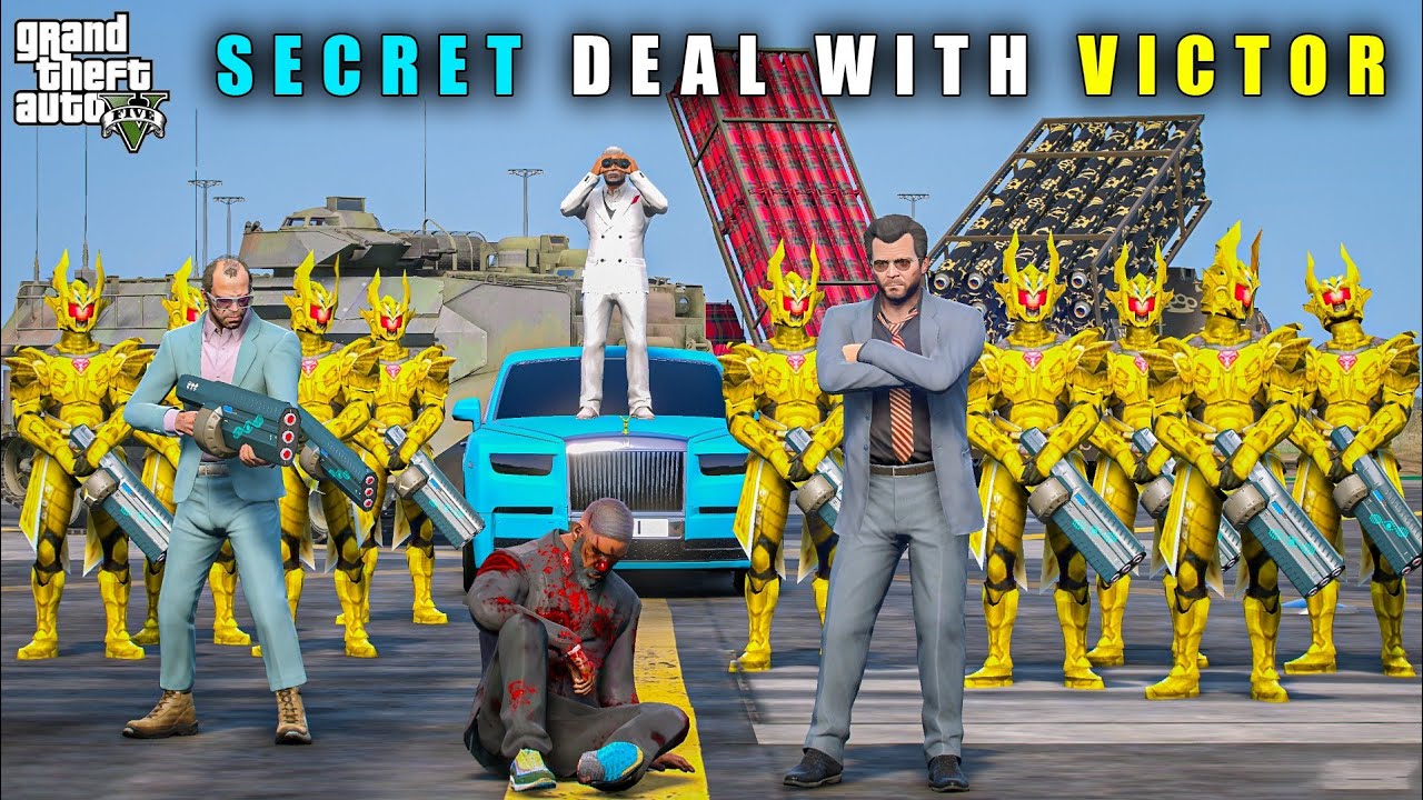 GTA 5 : MICHAEL'S SECRET DEAL WITH VICTOR FOR PETER || BB GAMING 