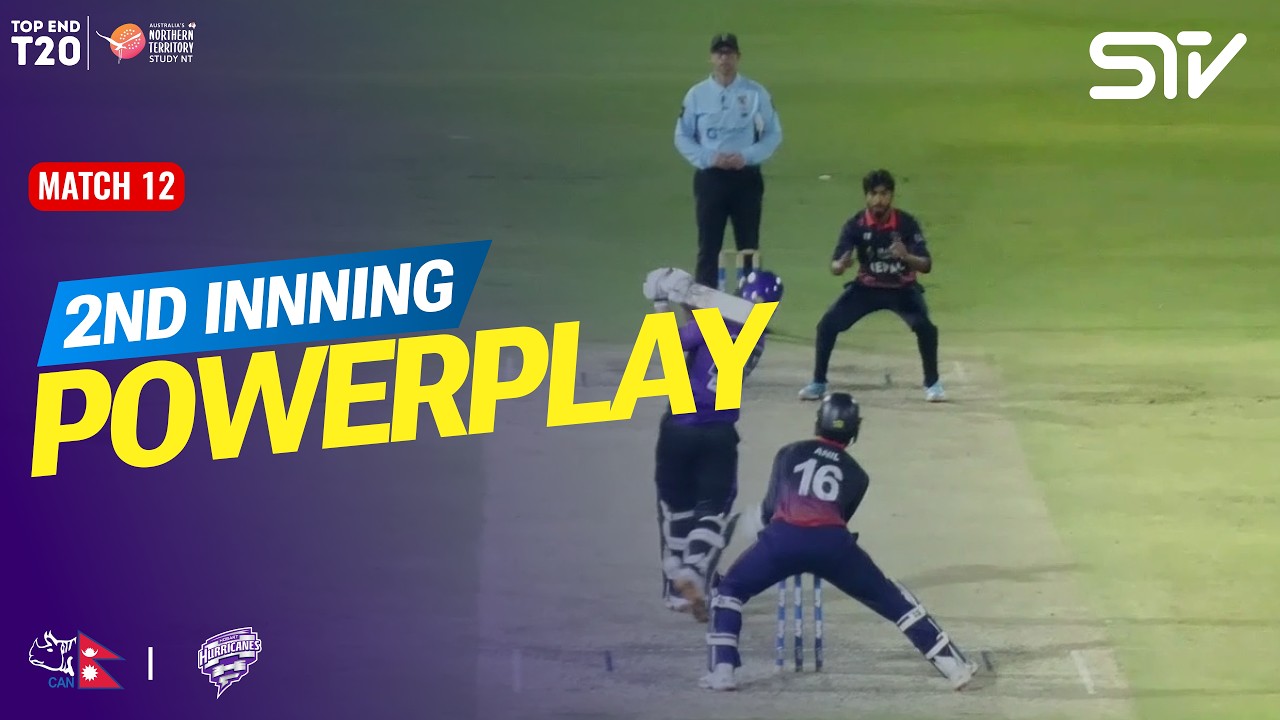 Hurricanes Innings Powerplay | Nepal vs Hurricanes | Match 12 | Top End T20 2026 | ZP1T