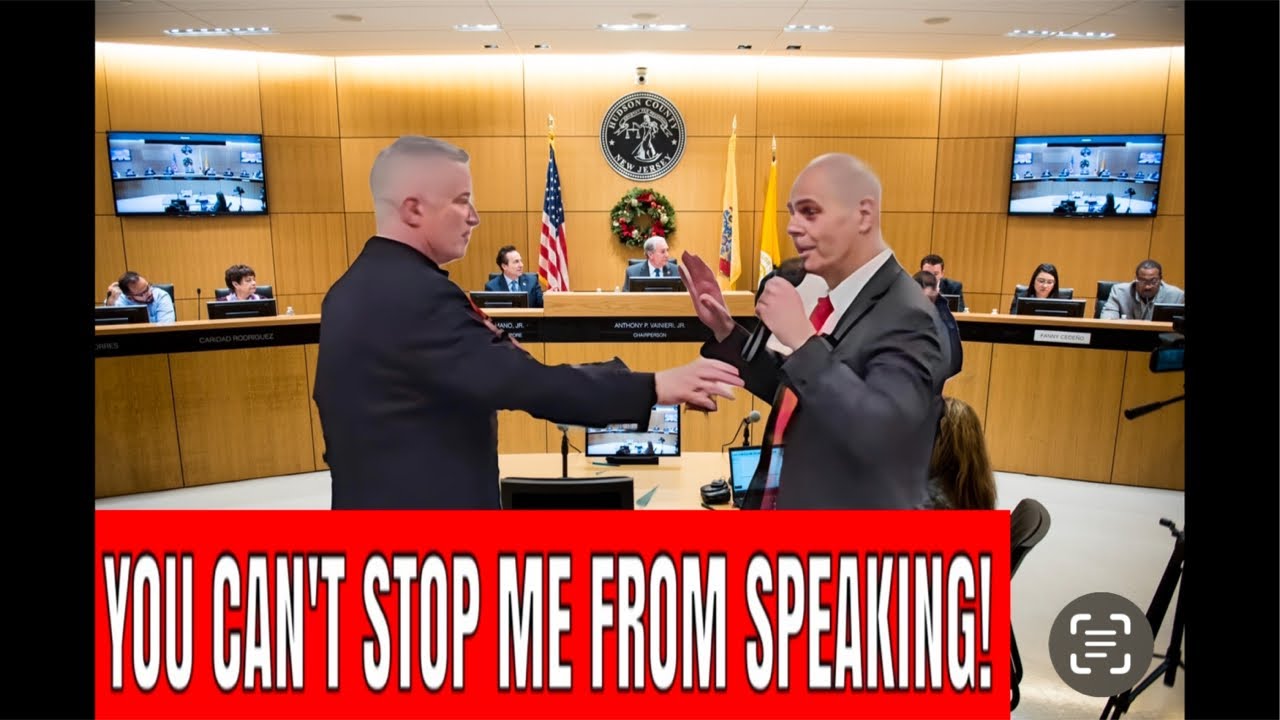 LIVE!  Leroy Truth Speaks At Hudson County, NJ Commissioners Meeting!