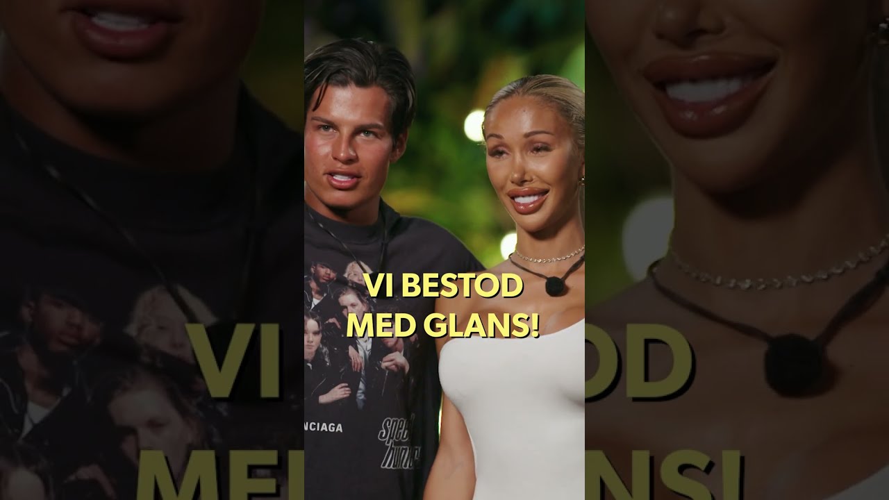Caroline og Cristians beste &oslash;yeblikk 💑 #exonthebeachno